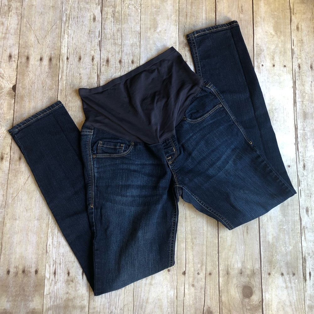 Old Navy full panel maternity skinny jeans size 4